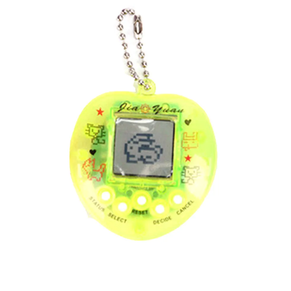 Virtual Electronic Digital Pet Keychain Game Retro Handheld Game Machine Nostalgic Virtual Electroni