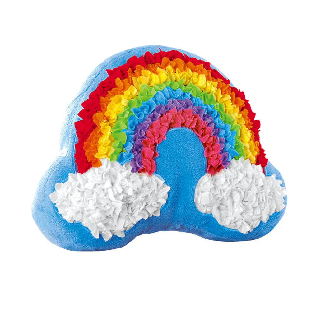 DIY Material Package Arts Crafts Making Kids Pillow Handmade Plush Toys Parent-Child Interactive Toys Multi-color big image 1