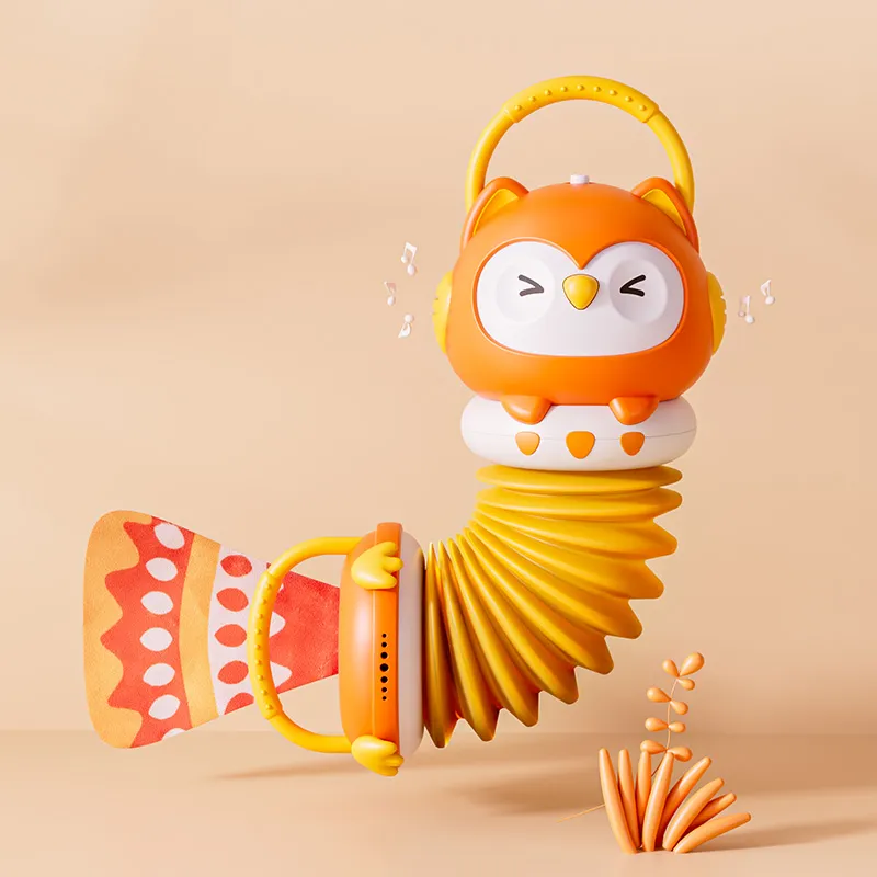 animal dos desenhos animados acordeão música infantil brinquedo infantil instrumento educação infantil brinquedo de aprendizagem musical  big image 1