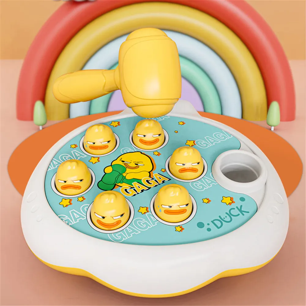 Whack-a-mole Game Fast Reflexes Kid Early Educational Toy Puzzle Toys with Hammer for Boys and Girls