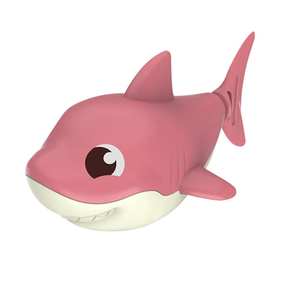 Bebê banho brinquedo crianças bonito tubarão puffer brinquedos do banheiro big image 2