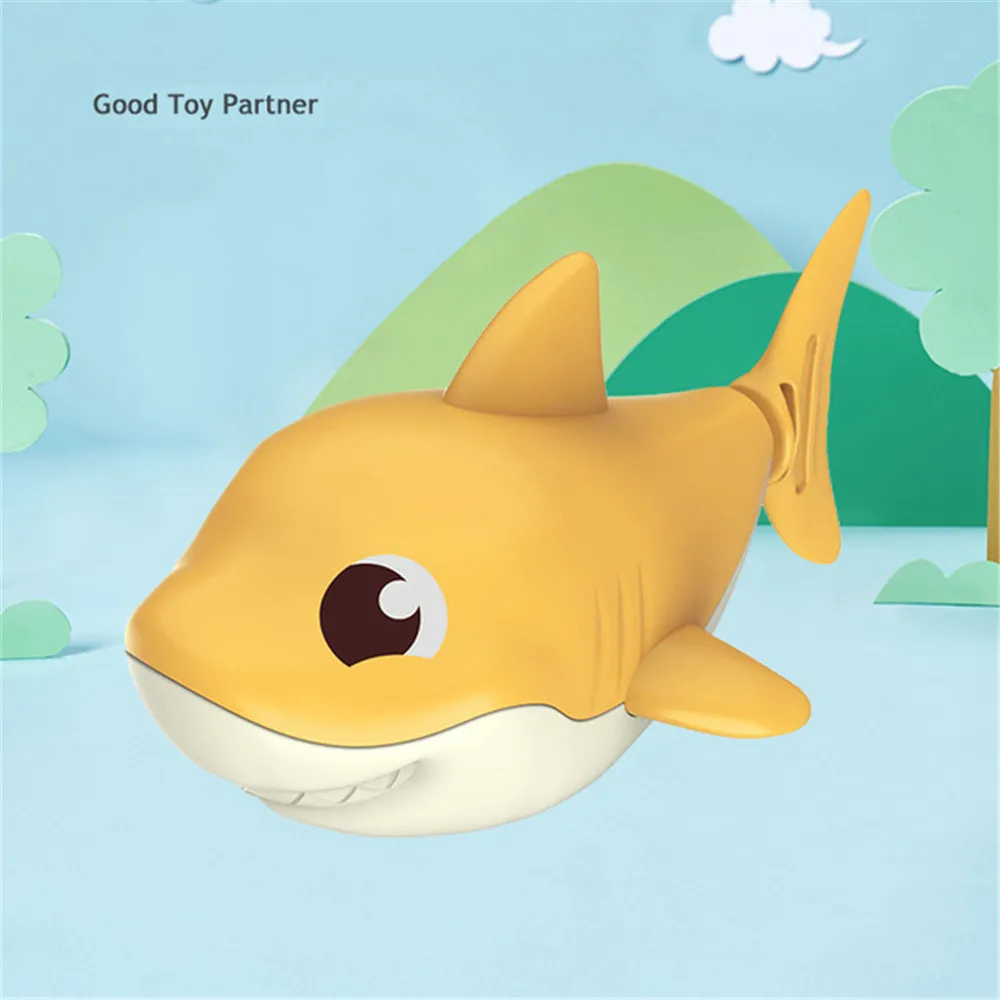 

Baby Bathing Toy Kids Cute Shark Puffer Bathroom Toys