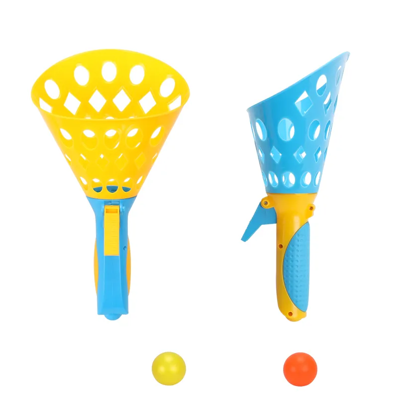Toddler/Kid's Sports Fun Toys Catapult Ball Outdoor Parent-child Double Fun Butt Bouncing Ball Plastic Big Catapult Outdoor Game (Random Color) Color-A big image 1