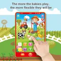  Kids English Language Learning Book, Multifunction Toy Farm Animal Reading Machine Music Story Tablet Early Education Children Toys  image 4