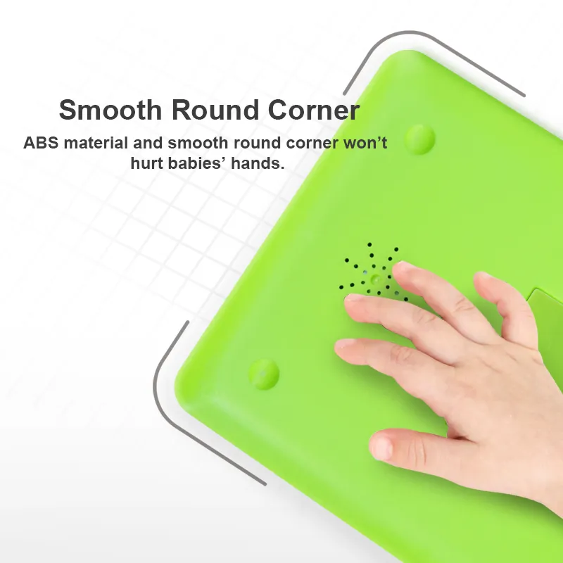 Kids English Language Learning Book, Multifunction Toy Farm Animal Reading Machine Music Story Tablet Early Education Children Toys big image 5