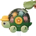 Baby's Bathtub Spray Turtle Rotating Water Wheel Toy Set  image 4