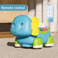 Musical Crawling Baby Toys Boy Girl Gift, Light Up Elephant Infant Tummy Time Toys with Music Light Early Developmental Toys  image 1