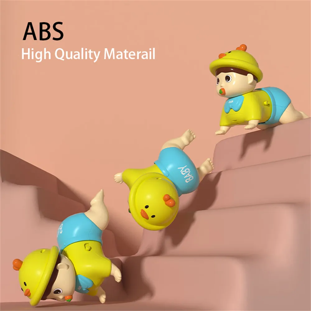 Baby Crawl Toy Doll Cute Boy Girl Music Walking Child Puzzle Electric Toddlers Learn To Climb Early Education Toys big image 2