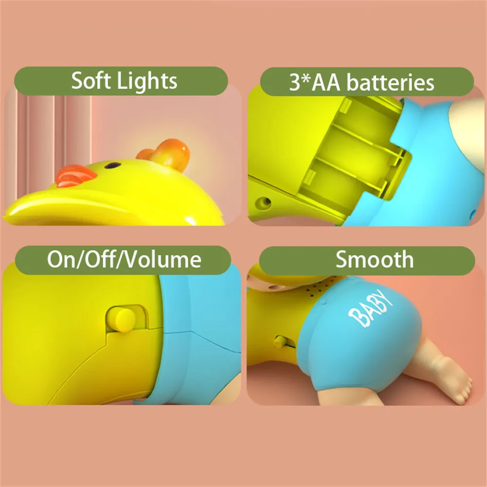 Baby Crawl Toy Doll Cute Boy Girl Music Walking Child Puzzle Electric Toddlers Learn To Climb Early Education Toys big image 5