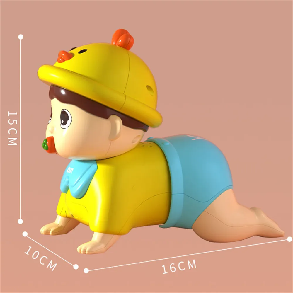 Baby Crawl Toy Doll Cute Boy Girl Music Walking Child Puzzle Electric Toddlers Learn To Climb Early Education Toys  image 1