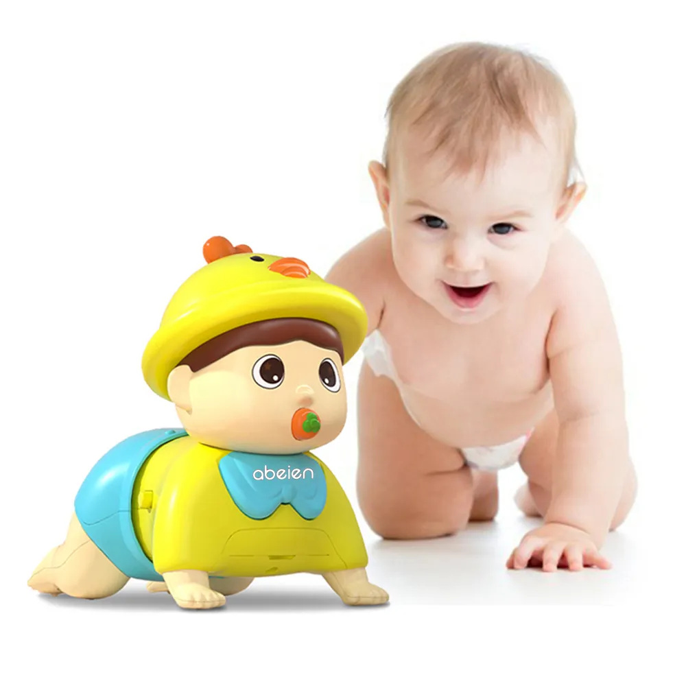 Baby Crawl Toy Doll Cute Boy Girl Music Walking Child Puzzle Electric Toddlers Learn To Climb Early Education Toys big image 8