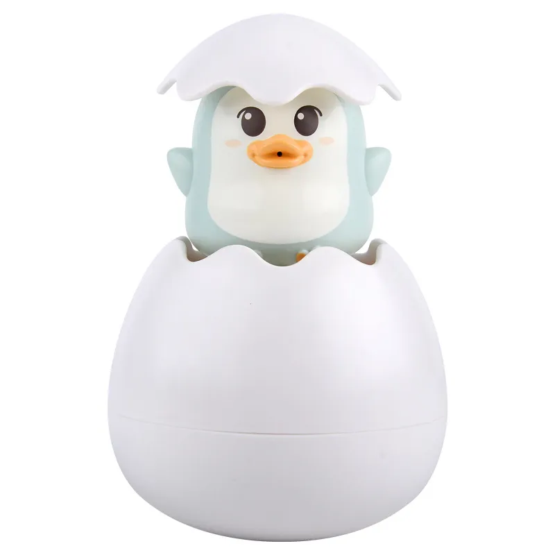 Bathroom Water Spray Egg with Penguin and Duck Design (Random Expression Pattern)