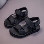 Toddler / Kids Casual Solid Canvas Sandals  image 3