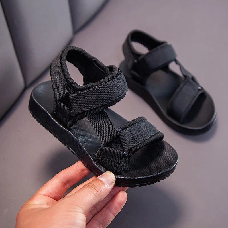 Toddler / Kids Casual Solid Canvas Sandals  image 4