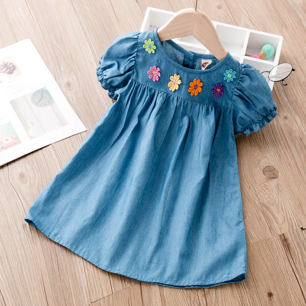 Baby / Toddler Cutie Embroidered Floral Dress  big image 1