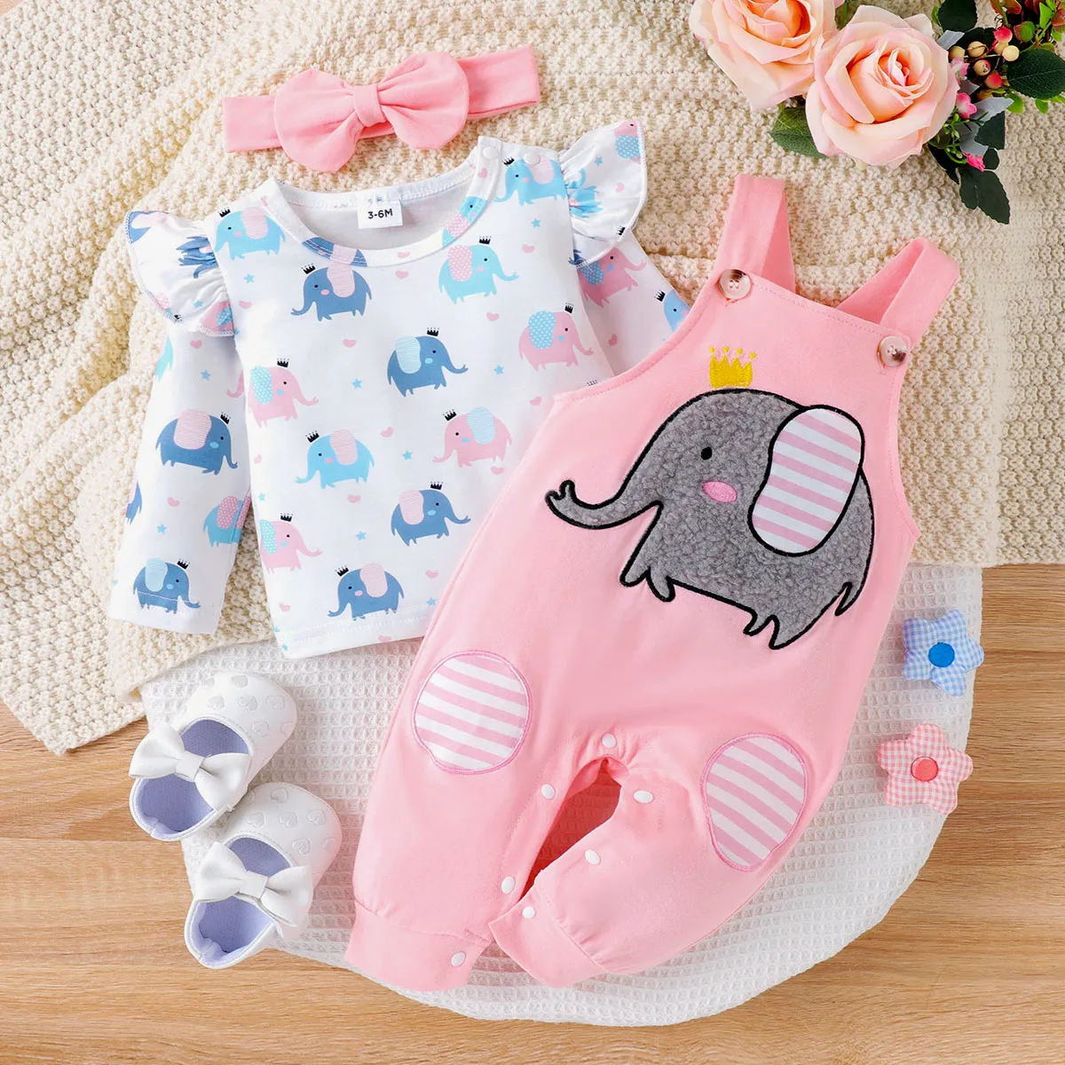 Baby girl elephant on sale clothes