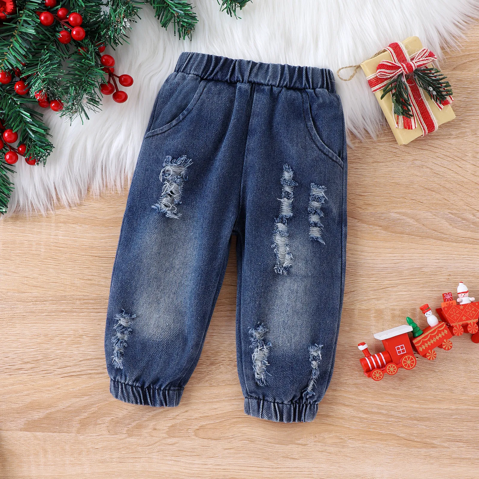 2pcs Baby Boy Bear Animal Pattern Long Sleeve Set  image 6
