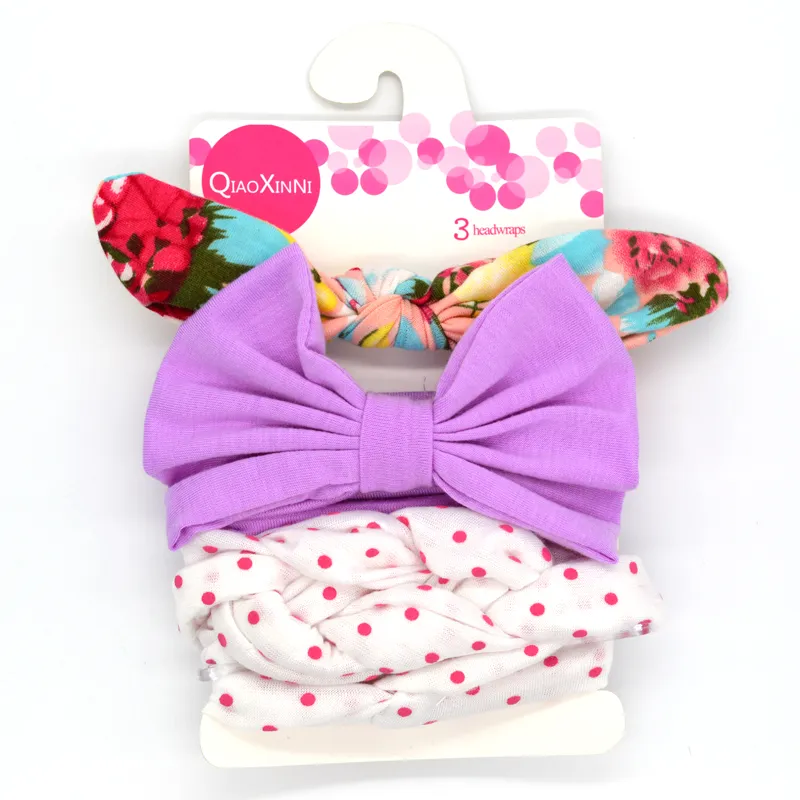 3-piece Pretty Bowknot Hairband for Girls product