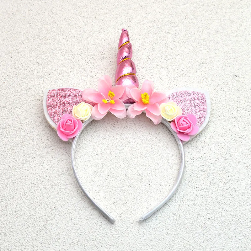 Unicorn Flower Headbands  big image 6