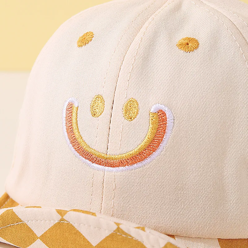 Baby Short Brim Embroidered Baseball Cap big image 2