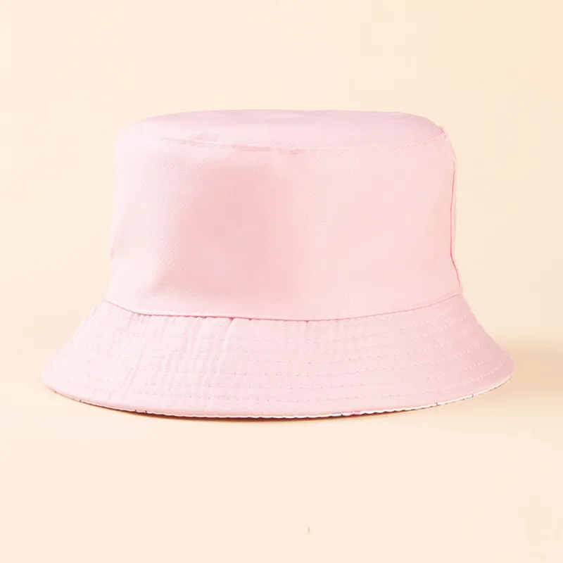 Toddler/Kid Girl Watermelon Floral Print Reversible Bucket Hat big image 7