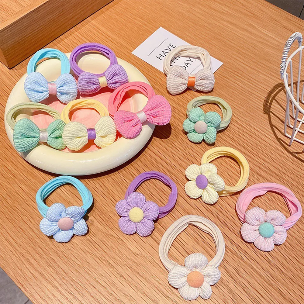 6-pack  bow flower hair accessories for  kids/toddler Multi-color image 4