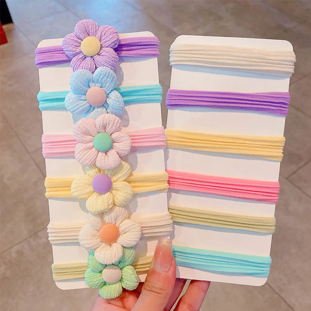 6-pack  bow flower hair accessories for  kids/toddler Multi-color image 3