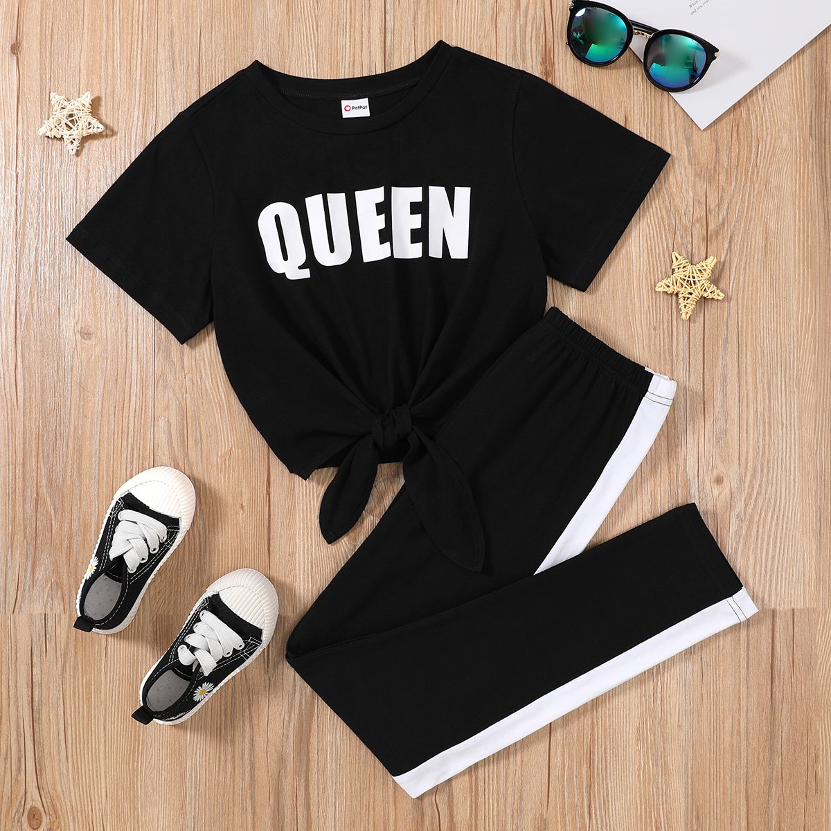 

Fashionable Kid Girl Casual Set