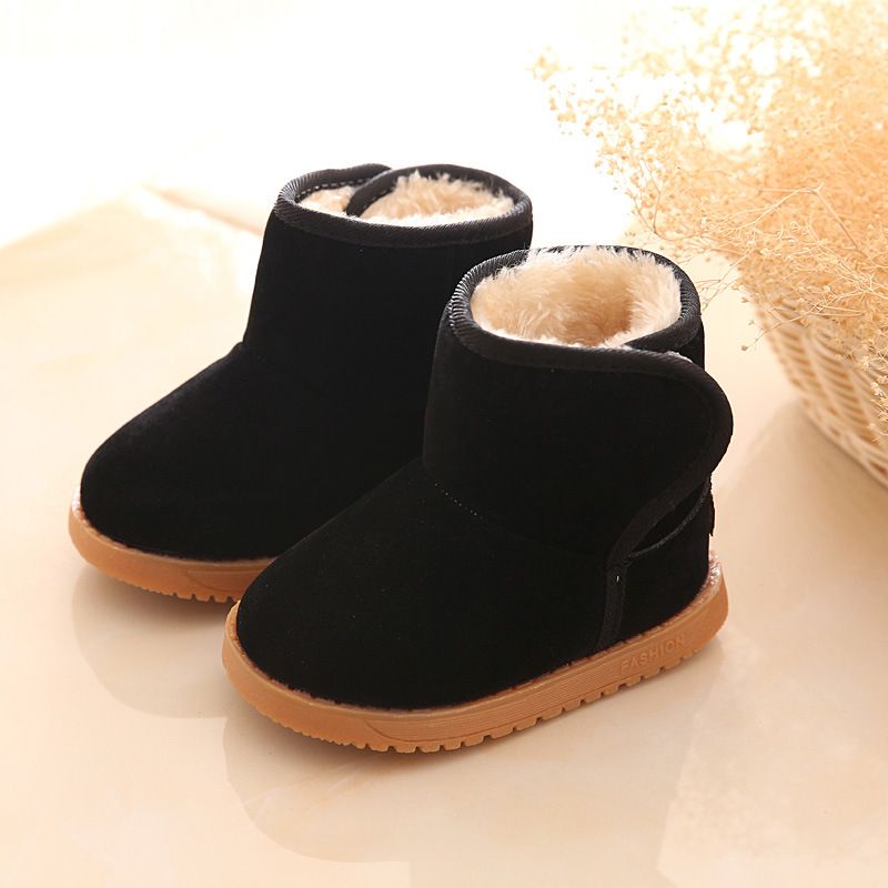 Baby/Toddler Girl/Boy 3D Bear Fuzzy  Jumpsuit/Snow Boots
