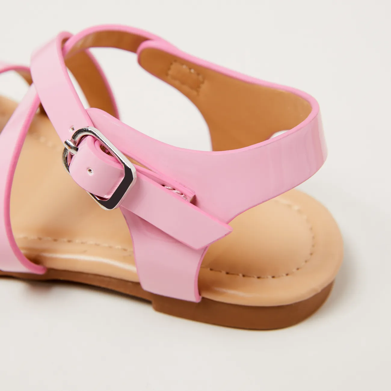 Toddler / Kid Solid Fashion Sandals Pink big image 1