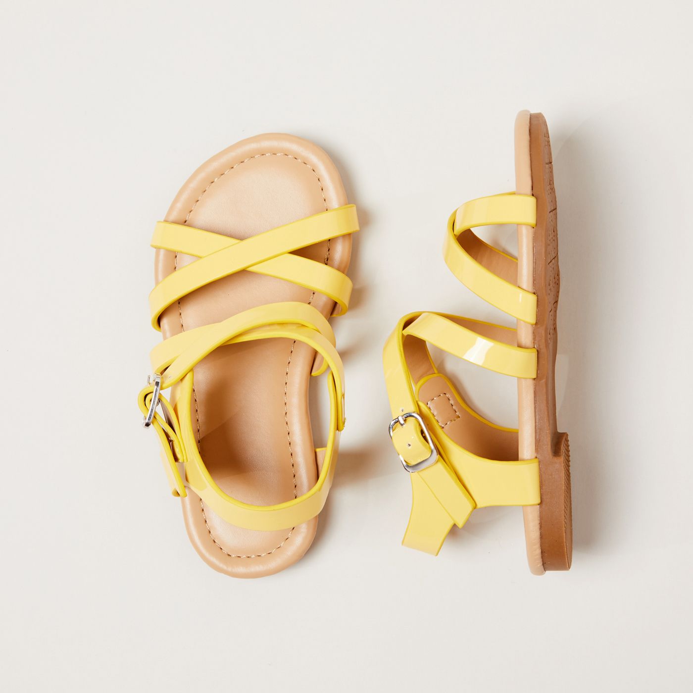 Sandales De Mode Solides Pour Tout-petits / Enfants