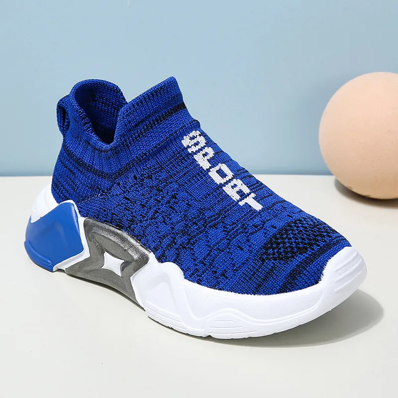 Toddler / Kid Letter Graphic Breathable Sock Sneakers  image 2