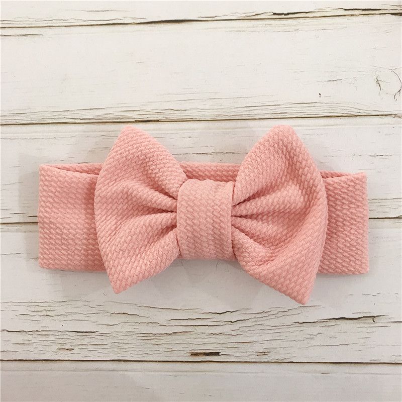 Bandeau Solid Bowknot Baby