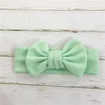 Bandeau Solid Bowknot Baby Menthe Verte