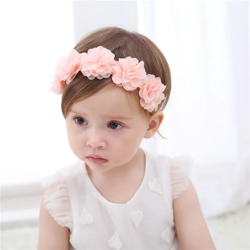 Baby / Toddler Flowers Headbands Hair Accessories Pink image 5