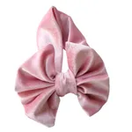 einfarbige Bowknot-Stirnbänder für Mädchen Rosengold
