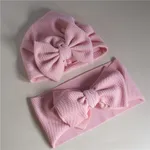 1Pc Solid Bow Decor Headband or Hat for Mom and Me Rose Gold