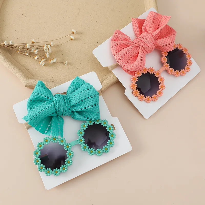 Toddler's Glasses and hair band Versatile fashion suit  image 4