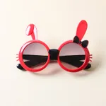 óculos decorativos de orelhas de coelho de desenho animado infantil/criança Vermelho