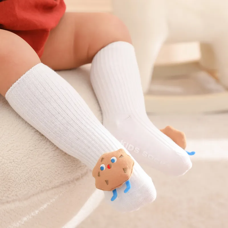 Baby / Toddler Three-dimensional Cartoon Socks Non-slip Floor Socks Dispensing White