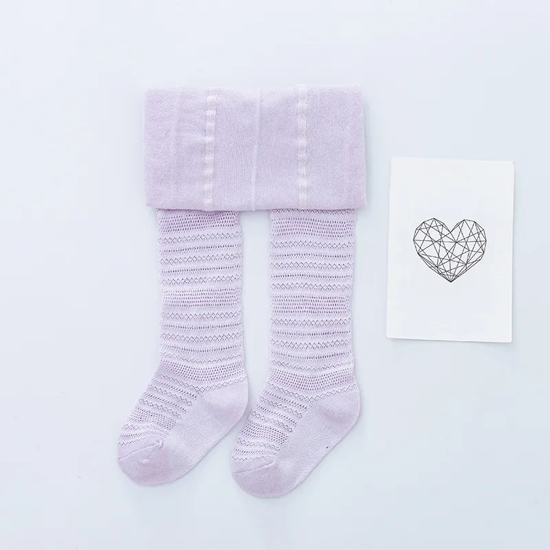 Baby / Toddler Pure Color Textured Pantyhose Leggings Tights