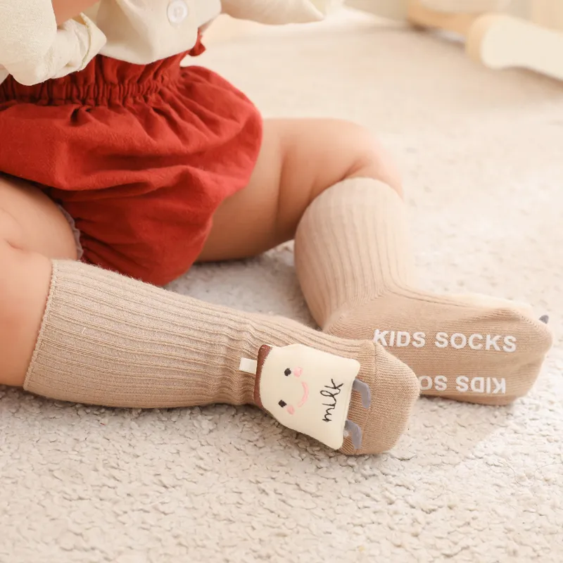 Baby / Toddler Three-dimensional Cartoon Socks Non-slip Floor Socks Dispensing Brown