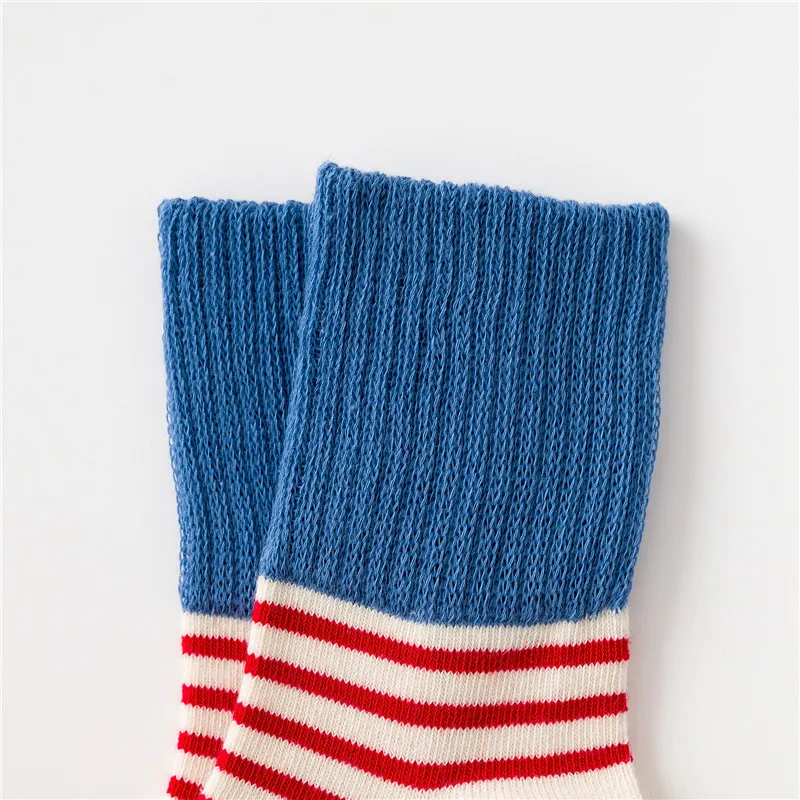 5-pack Striped and polka dot combination socks for Children White big image 1
