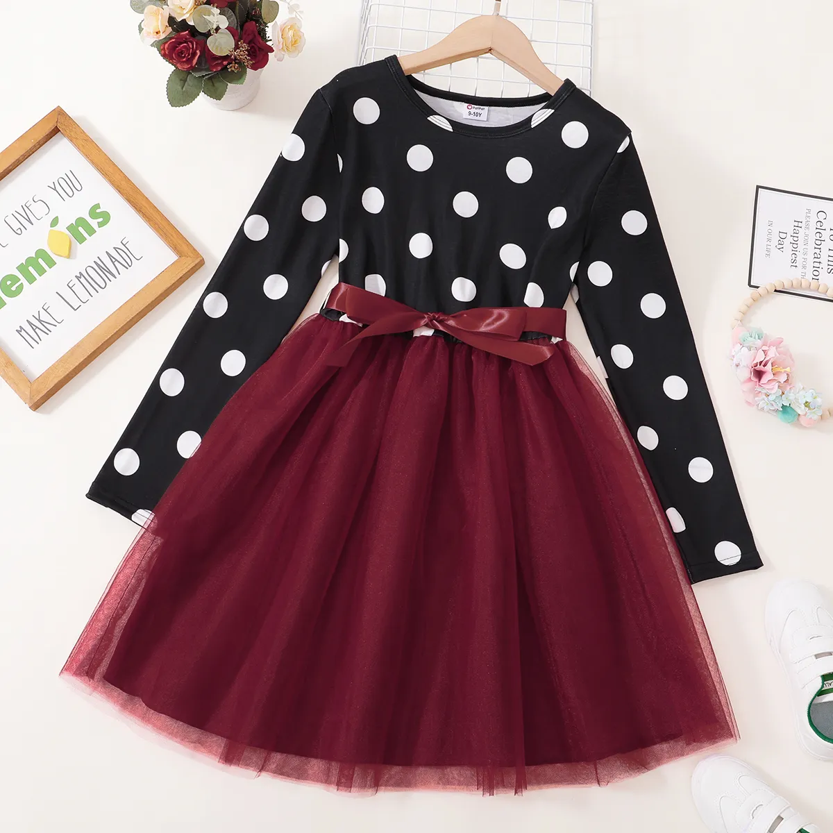Kid Girl Polka dot Dress