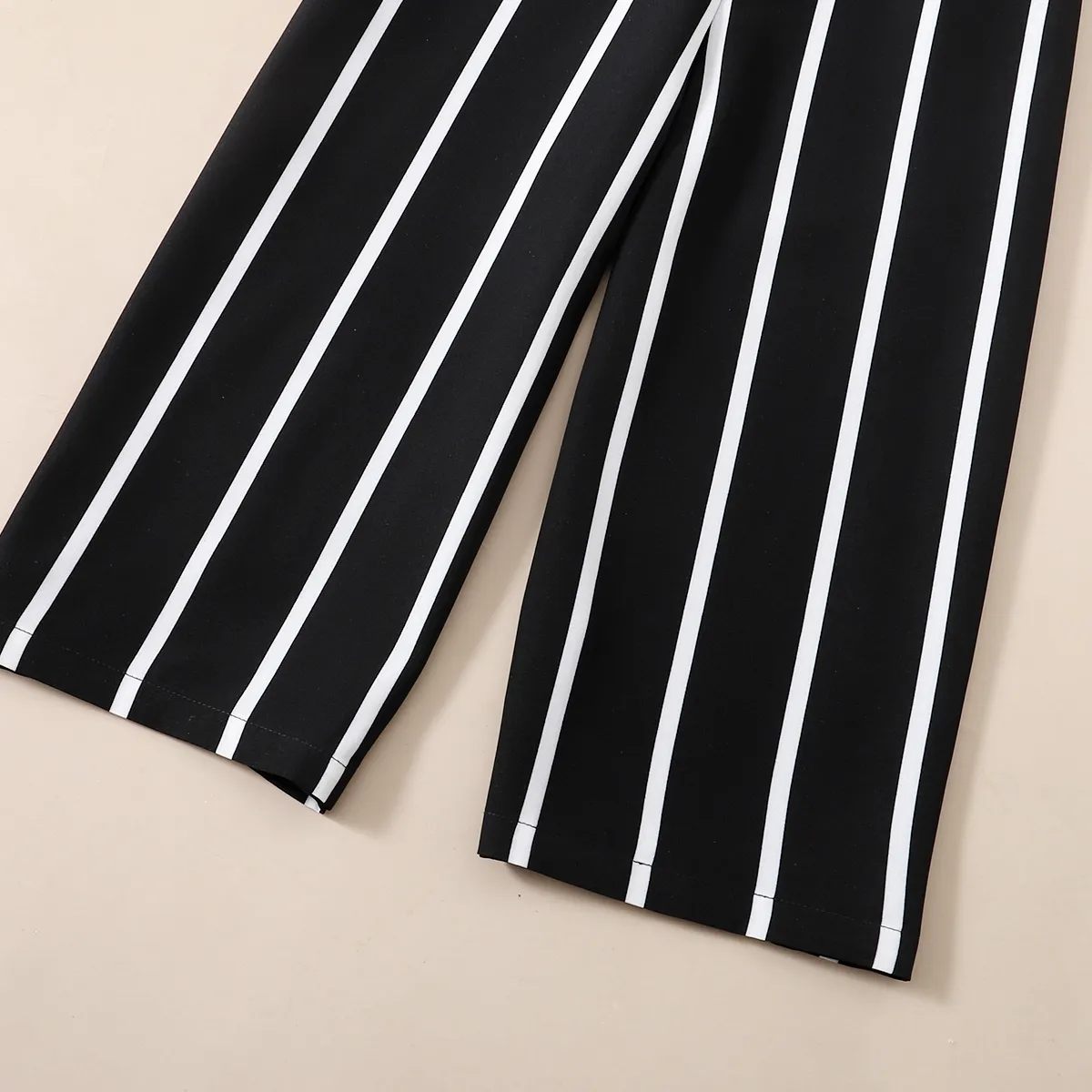 combinaisons cami ceinturées à rayures et à col surplis pour fille  image 5