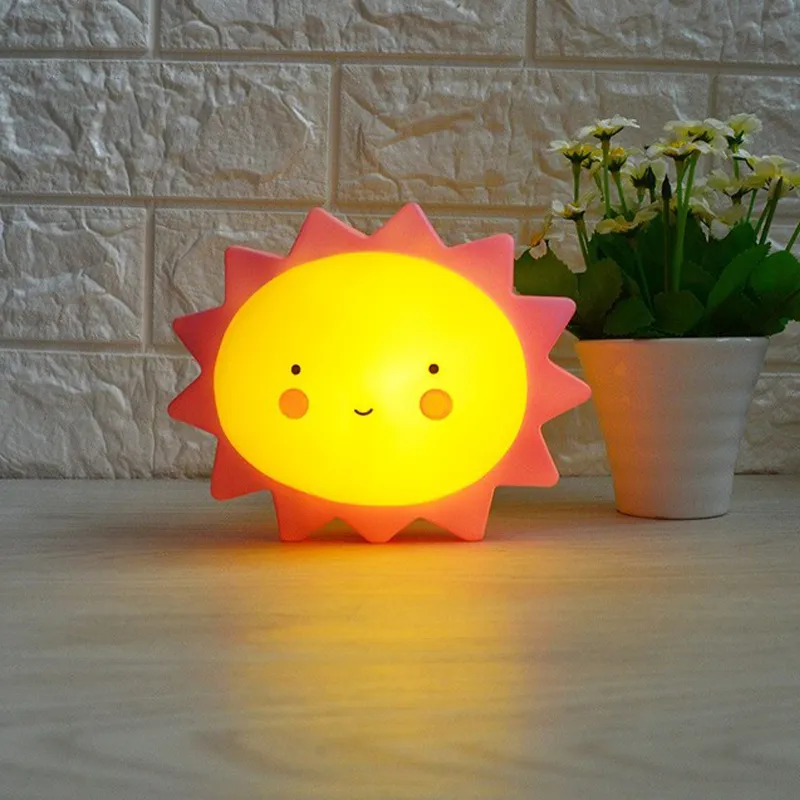 Luminous Toys Give Gifts Festival Lighting Rabbit Unicorn Pentagram Moon Cloud Dinosaur Shape LED Lamp Night Light Bedroom Decor  image 2