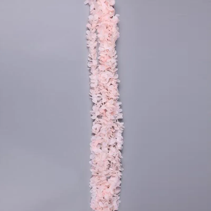 Artificial Cattleya Flower Garlands Vine Hanging Vines Plant Garland Fake Flower Plants for Home Hotel Garden Wedding Valentine's Day Party Decor Pink