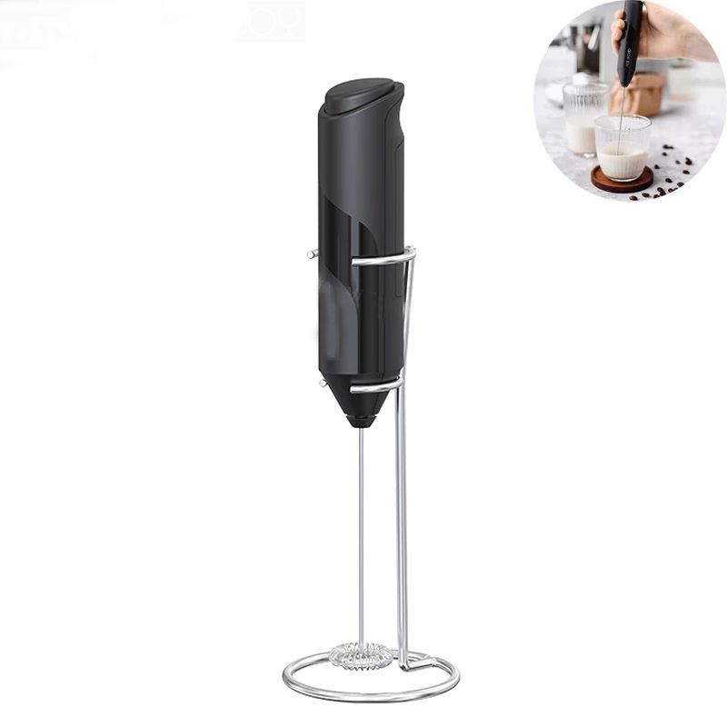 

Milk Frother Handheld Household Multifunction Stainless Steel Electric Foam Maker for Egg Coffee Foamer Drink