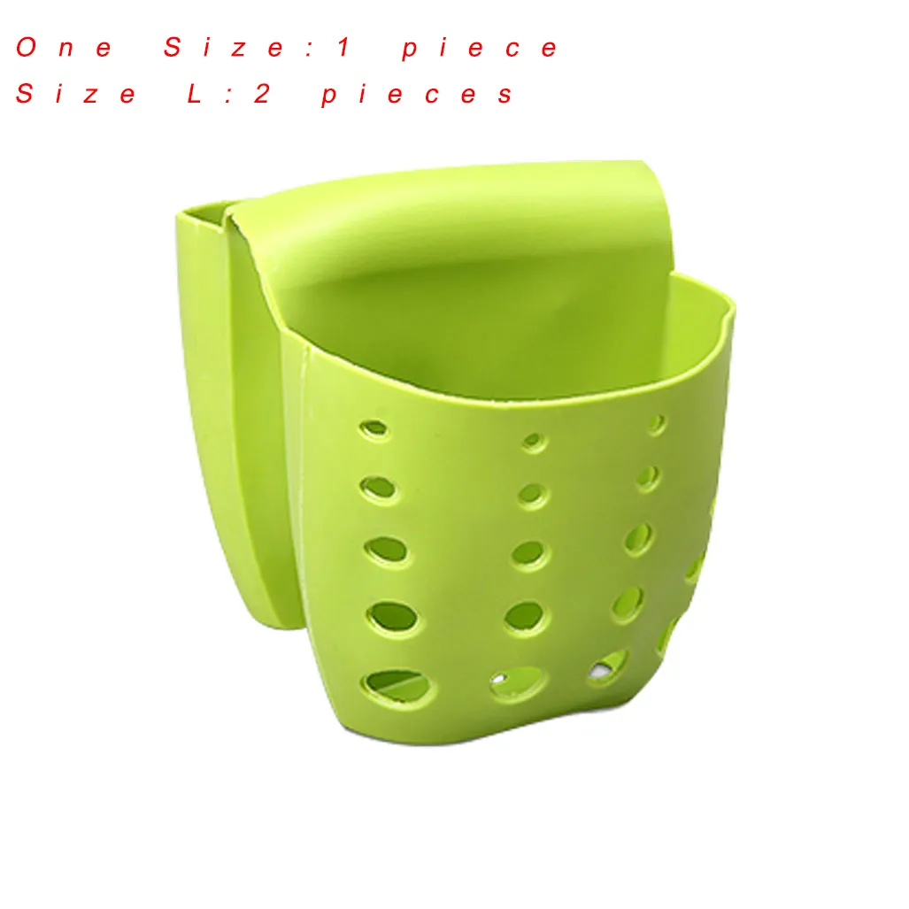 Newest Sink Shelf Kitchen Organizer Holder Hanging Double-Sides Portable Kitchen Accessories Wash  image 5