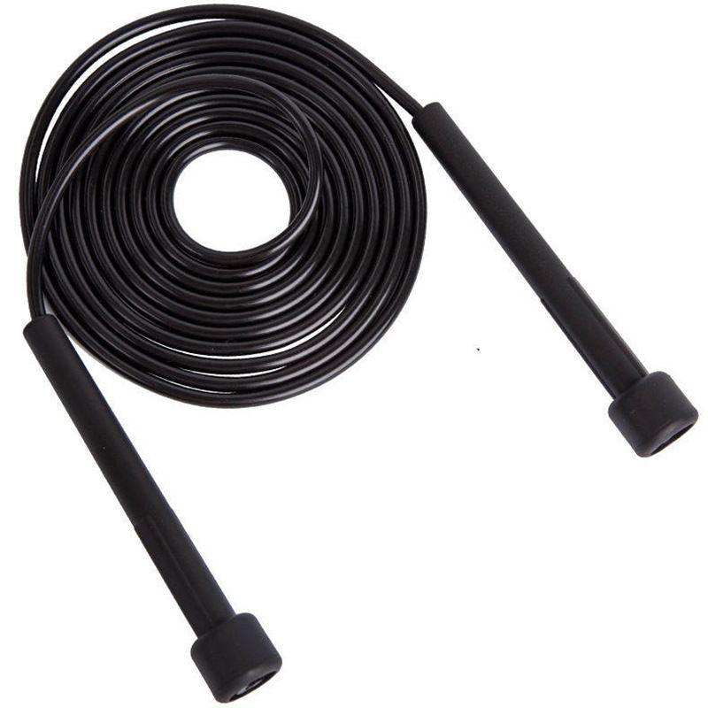 Image of Adult Speed Jump Rope 2.7M PVC Skipping Training Rope Non-slip Handle for Fitness Weight Loss Sports
